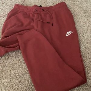 Ruby rose red Nike joggers